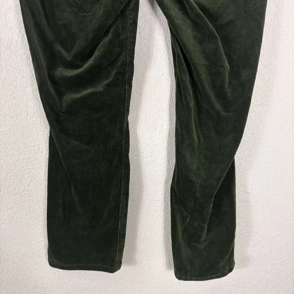 Kut‎ From The Kloth Green Corduroy Bootcut Jeans Size 12